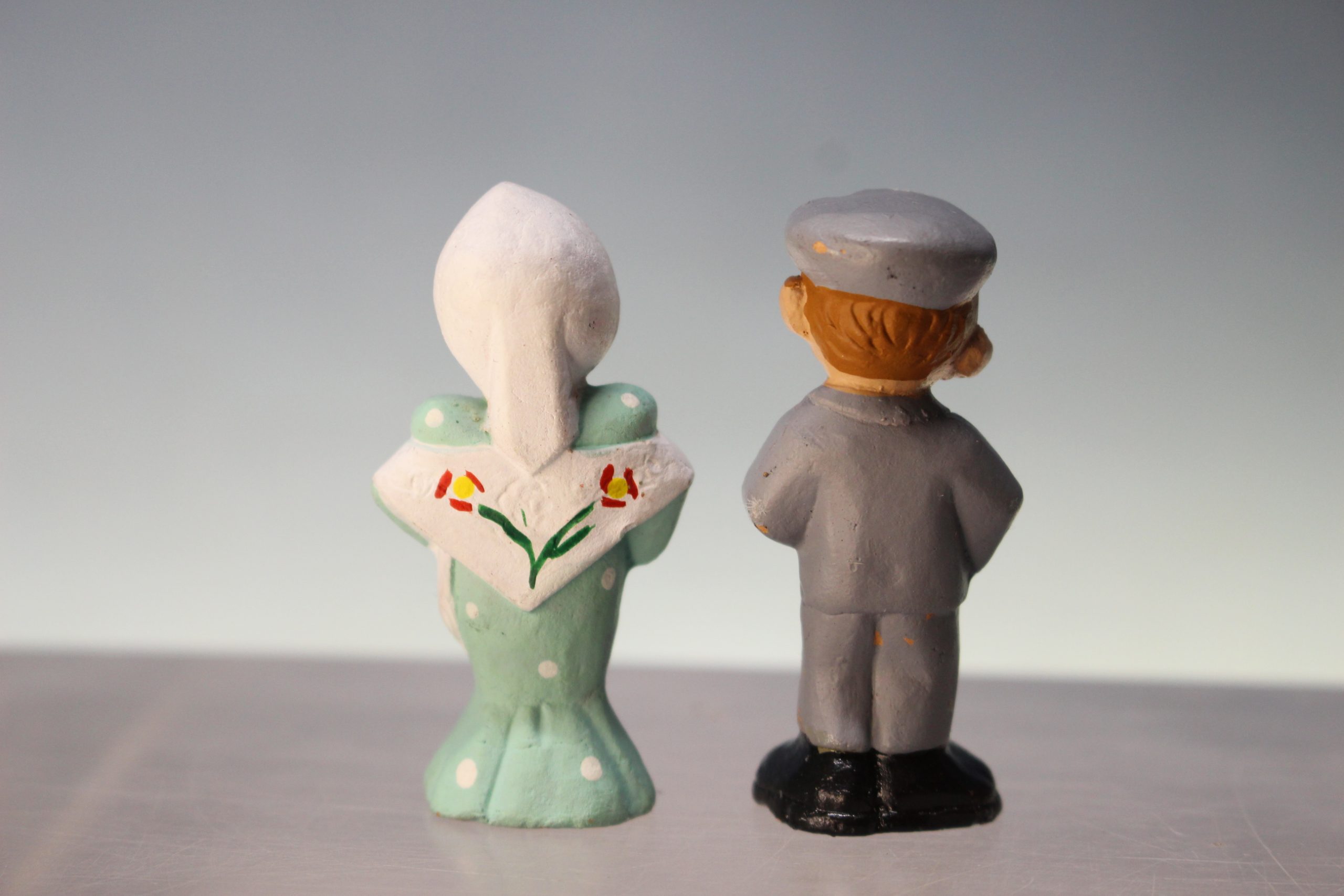 Figuras Alborox. Pareja de chulapos, Madrid. - Imagen 2