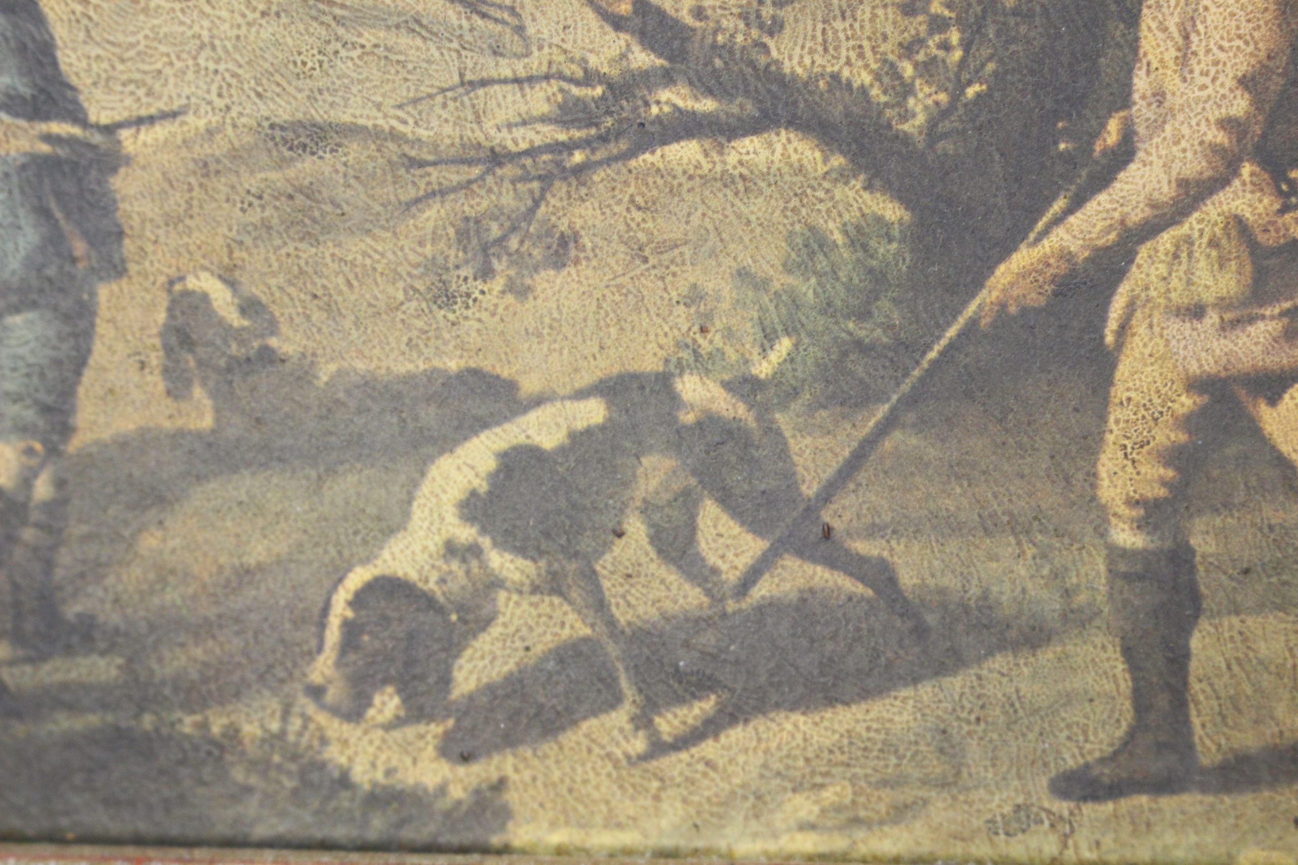 Cuadro reproducción de “La caza de la codorniz” de Goya. - Imagen 4