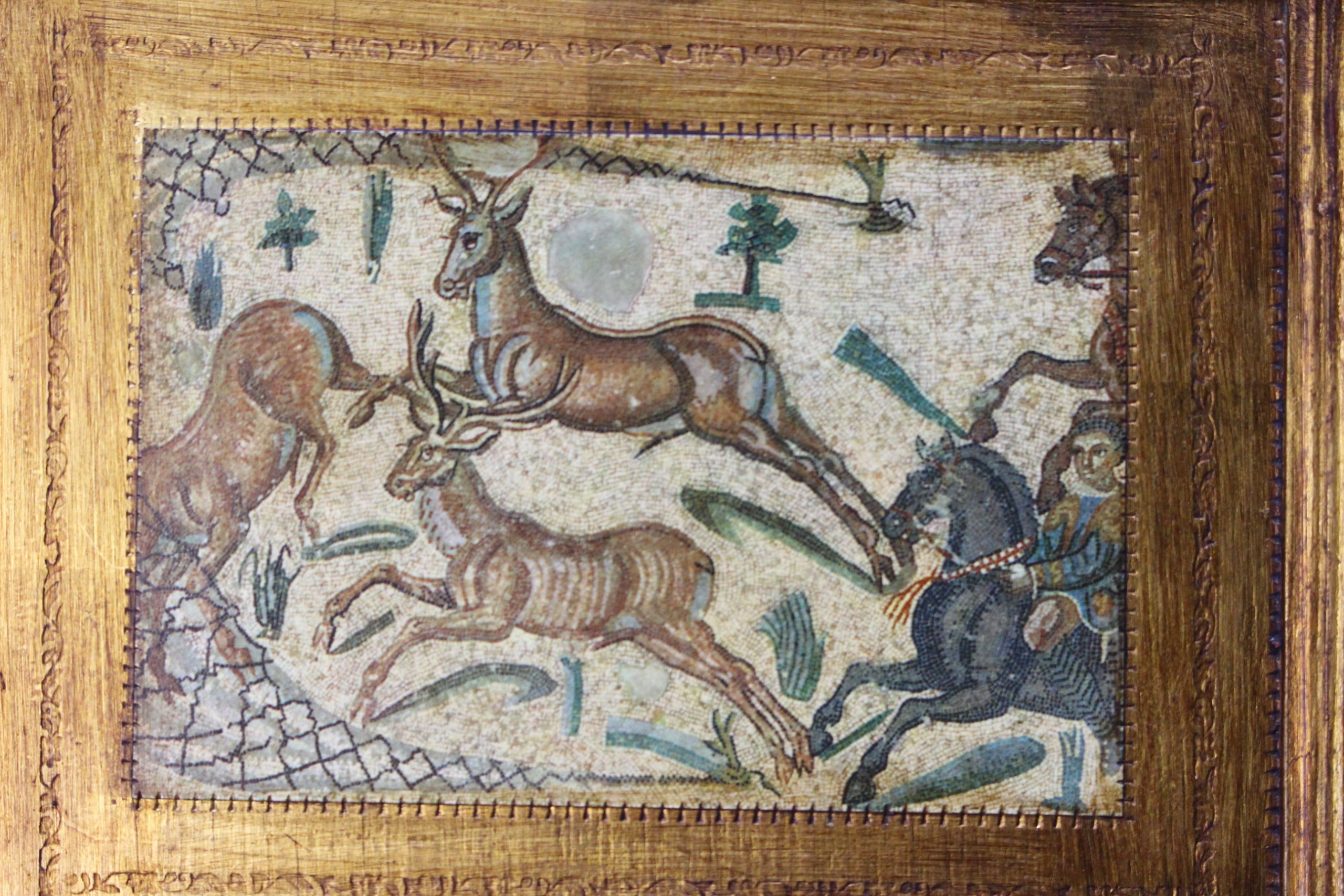 Cuadro decorativo con reproducciones de mosaicos romanos. - Imagen 5