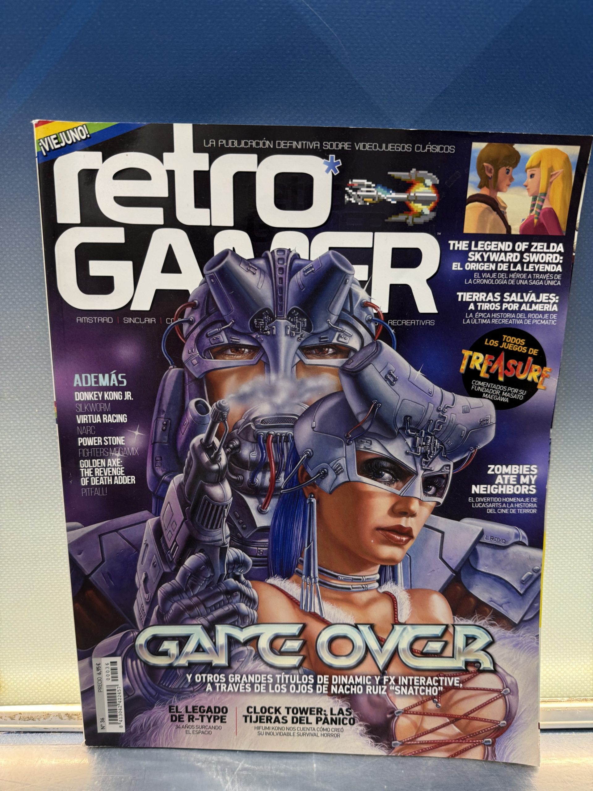 revista, RETROGAMER Nº 36- DINAMIC- ZELDA..