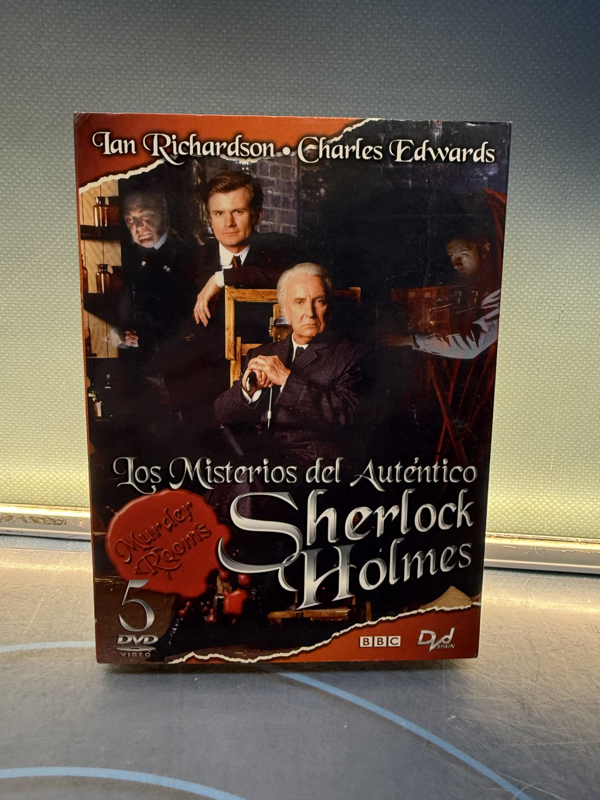 Trilogía - Los misterios del auténtico Sherlock Holmes - 5 DVD's