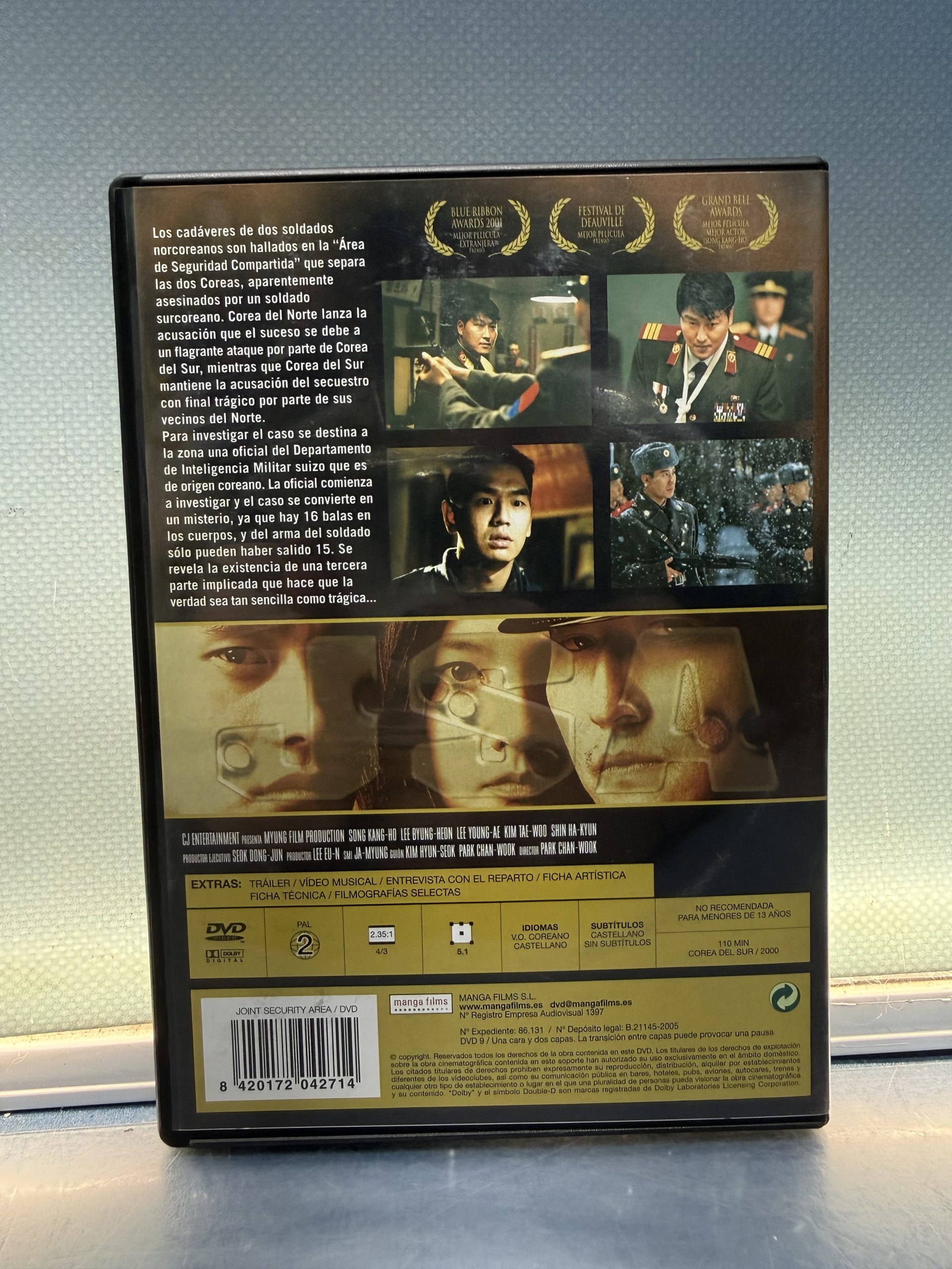 Image_20251006_105035_564 Joint Security Area JSA - DVD - Imagen 2