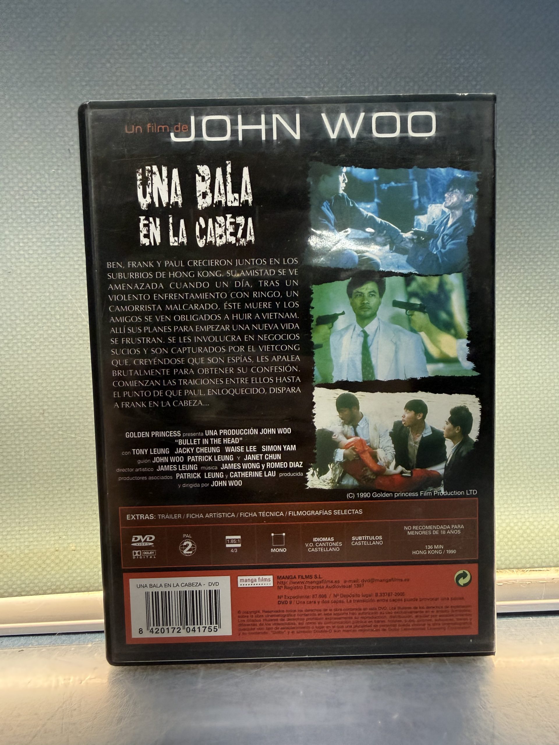 Image_20251006_105125_210 Una bala en la cabeza - DVD - Imagen 2
