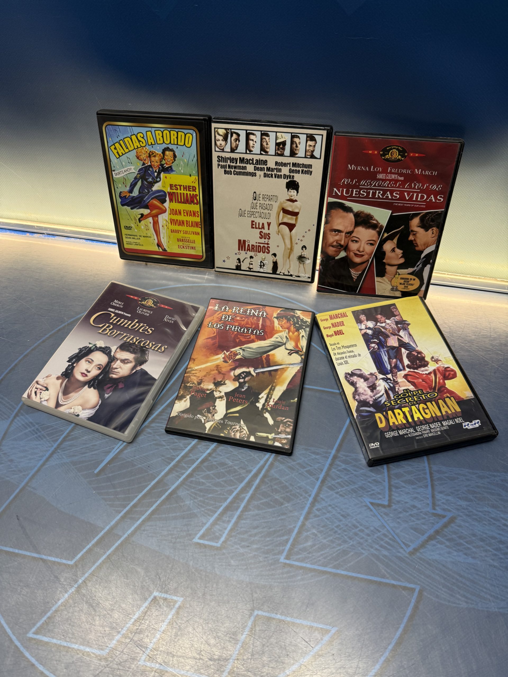 Lote 6 DVD's aventuras clasicas