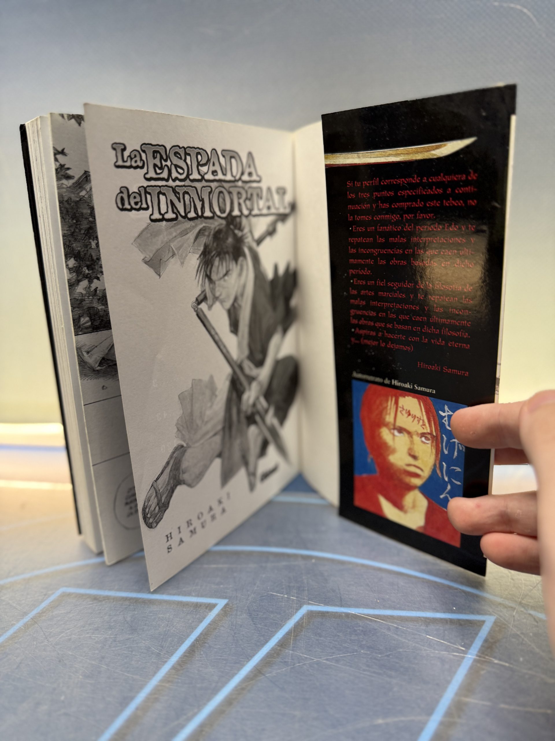 ARKANSAS manga buen estado la espada del inmortal vol 1 - Imagen 4