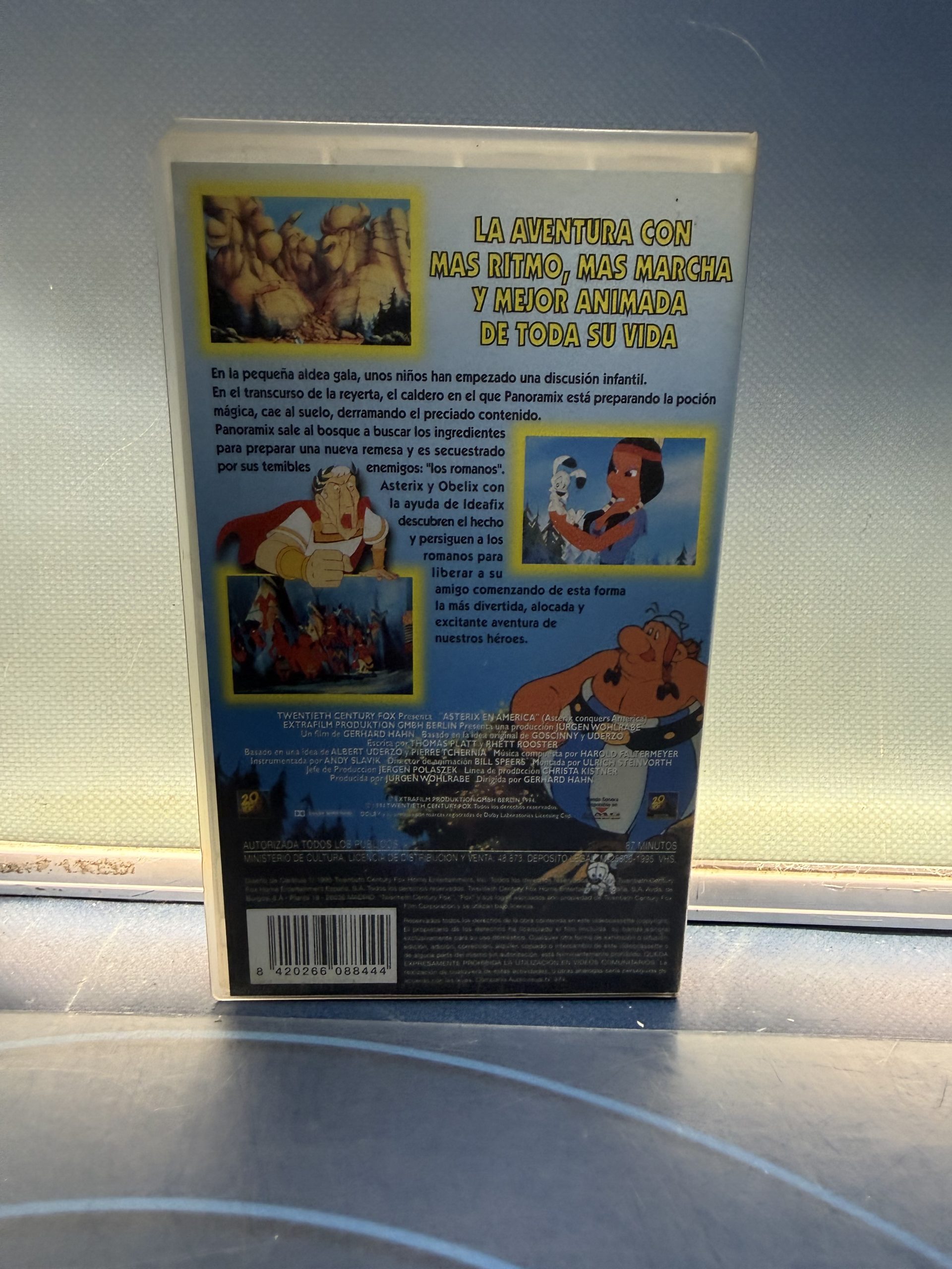 Asterix en America - VHS - Imagen 3