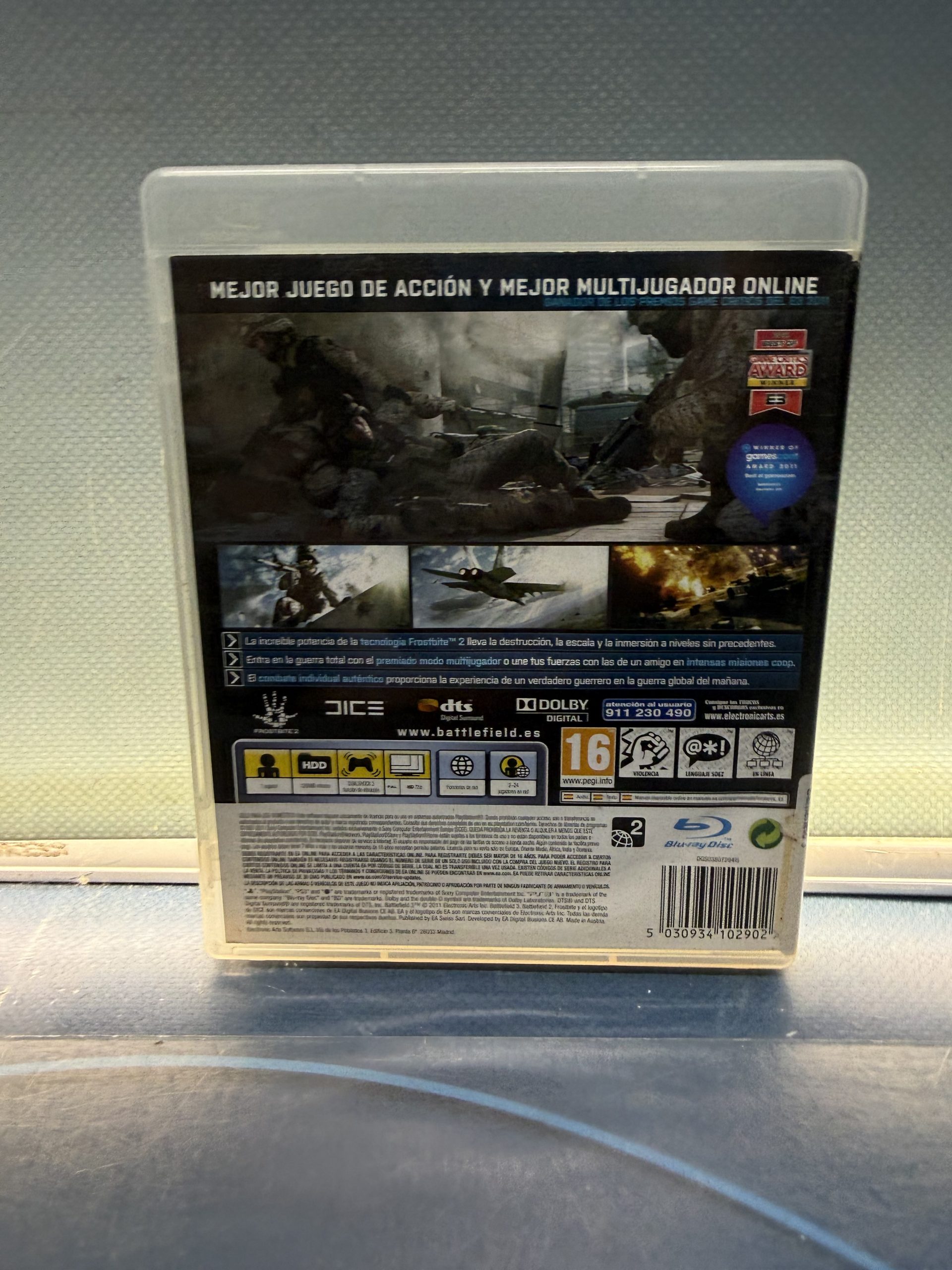 Videojuego de PS3 Battlefield 3, Falta instrucciones - Imagen 2