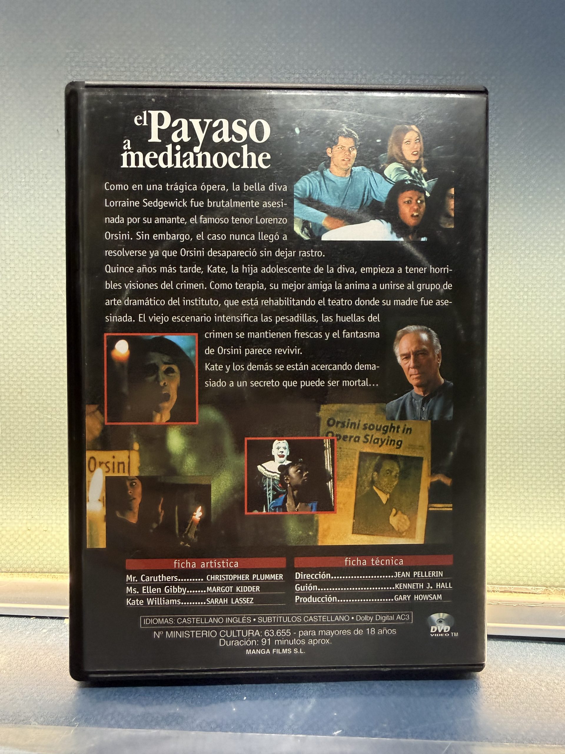 El payaso a medianoche - DVD - Imagen 2