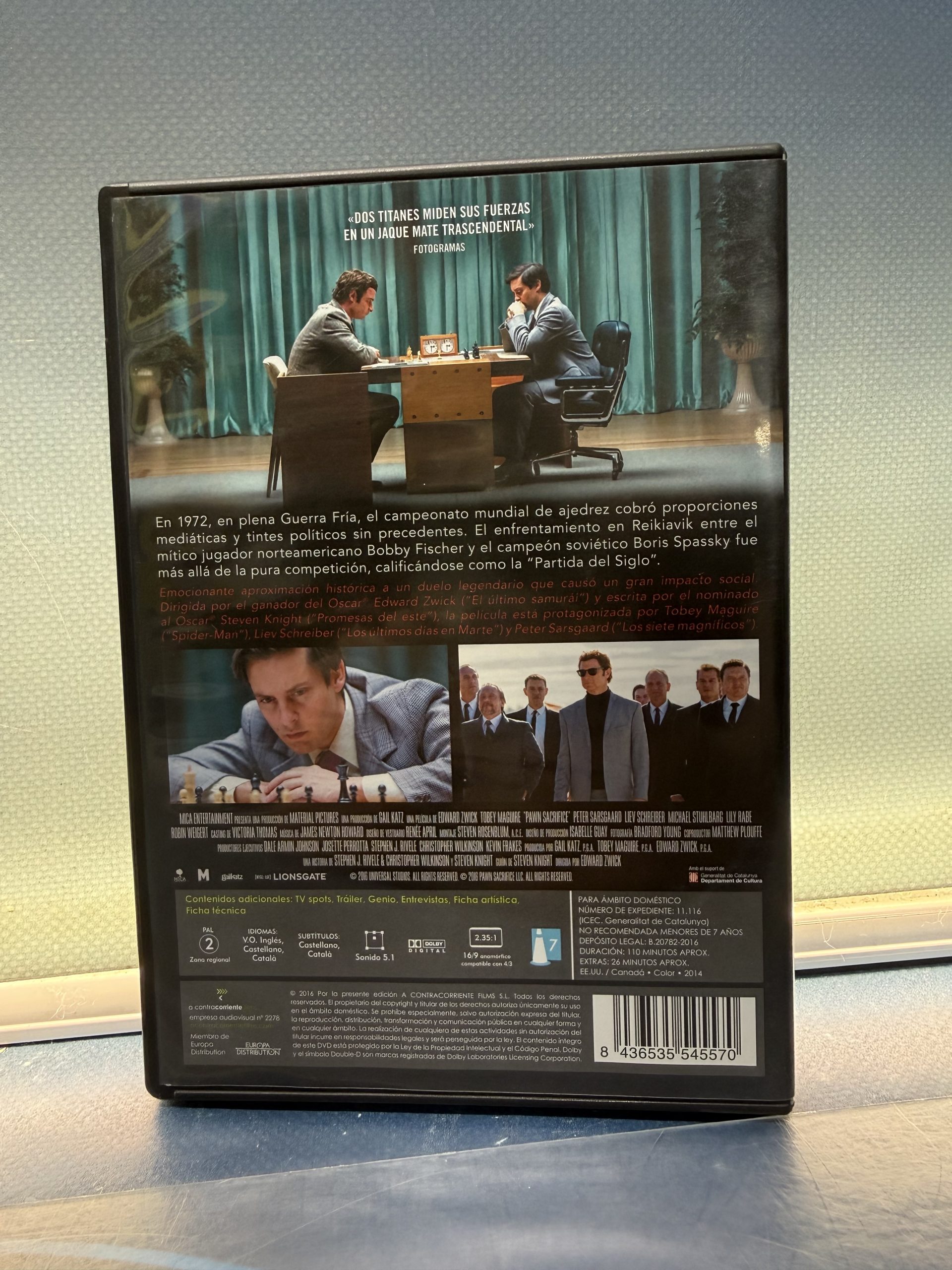 El caso fischer - DVD - Imagen 3