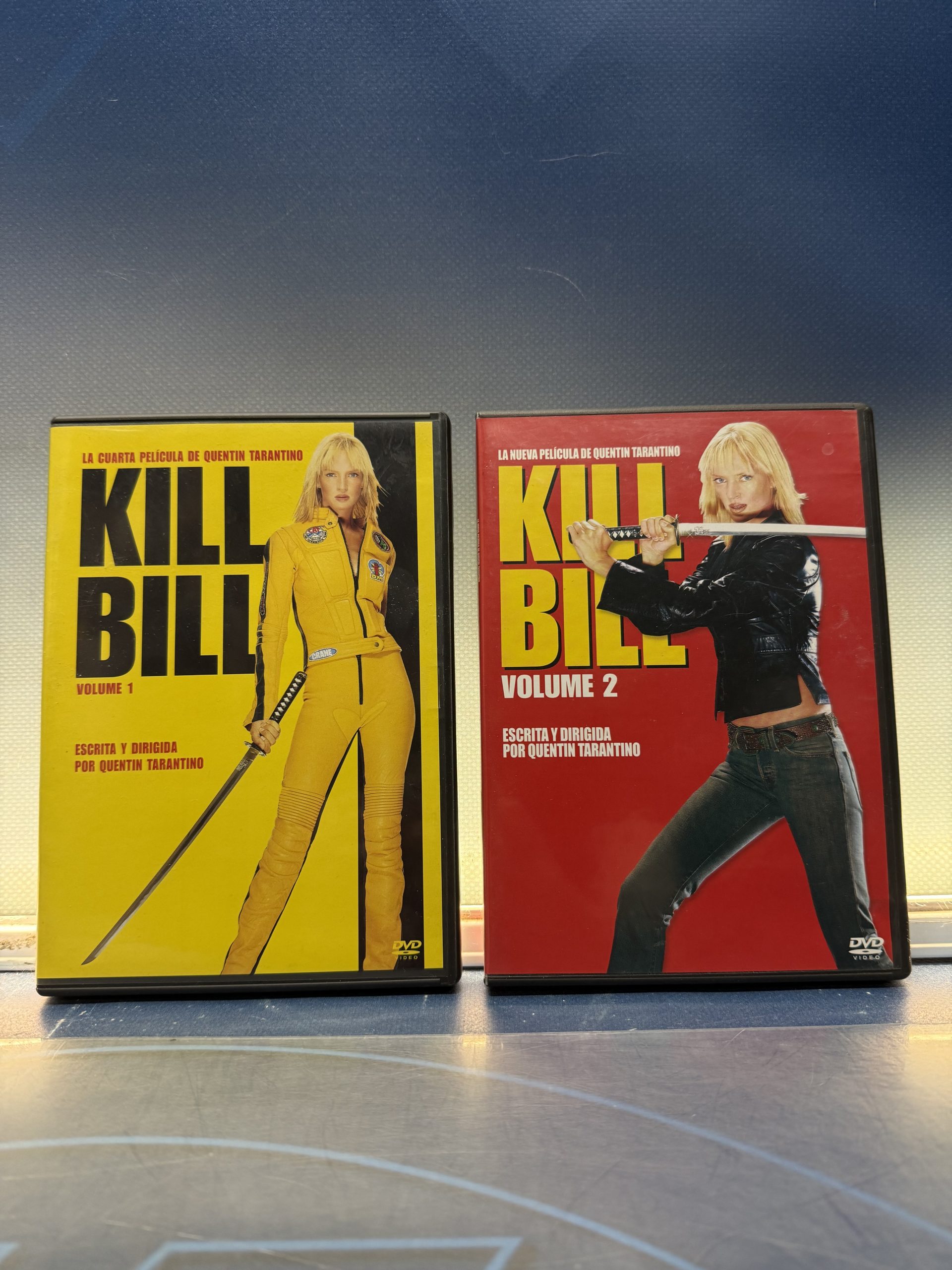 Lote 2 DVDS, KILL BILL, volumen 1 y 2
