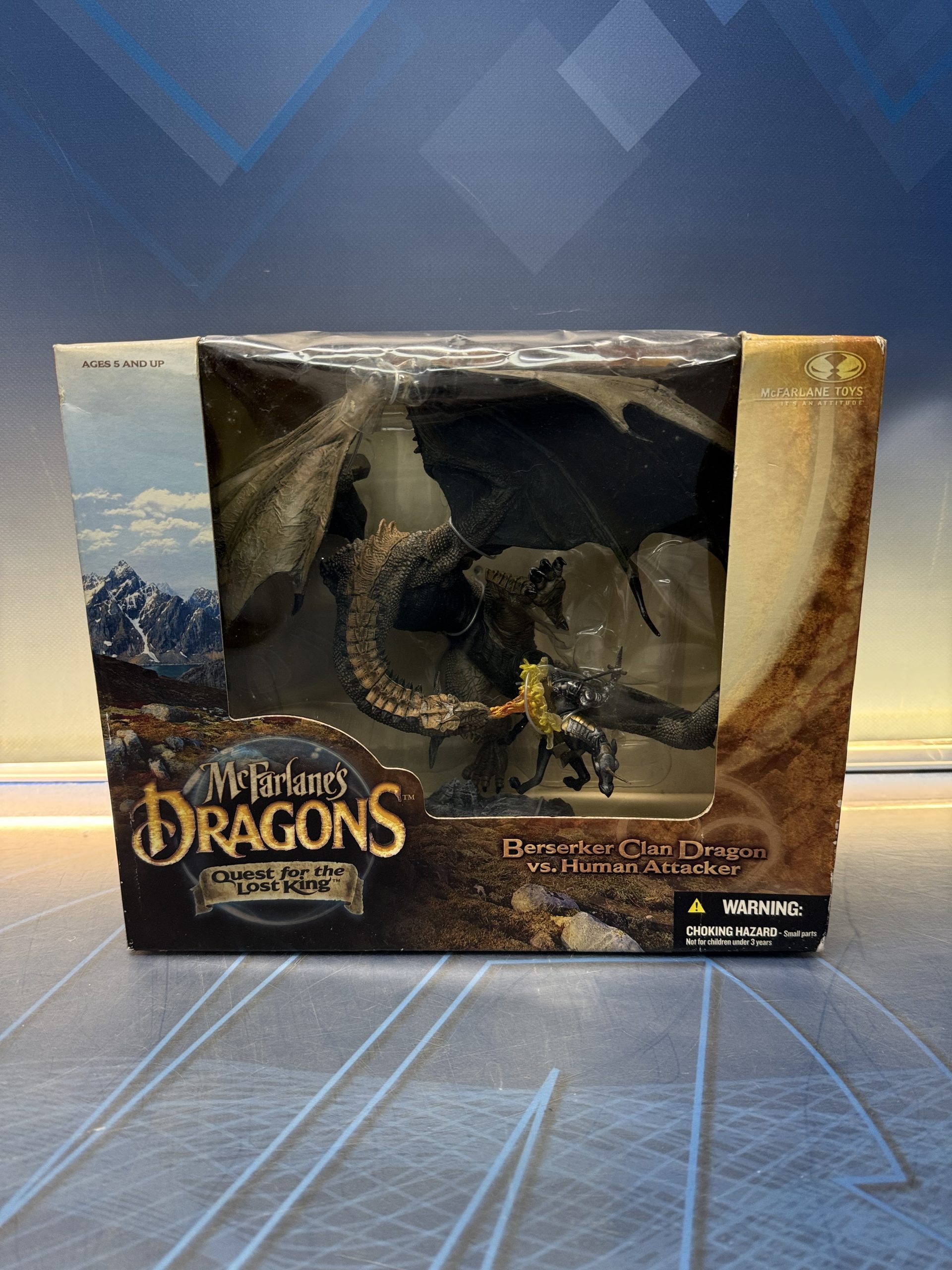 McFarlanes Dragons Quest for the Lost King, figura dragon