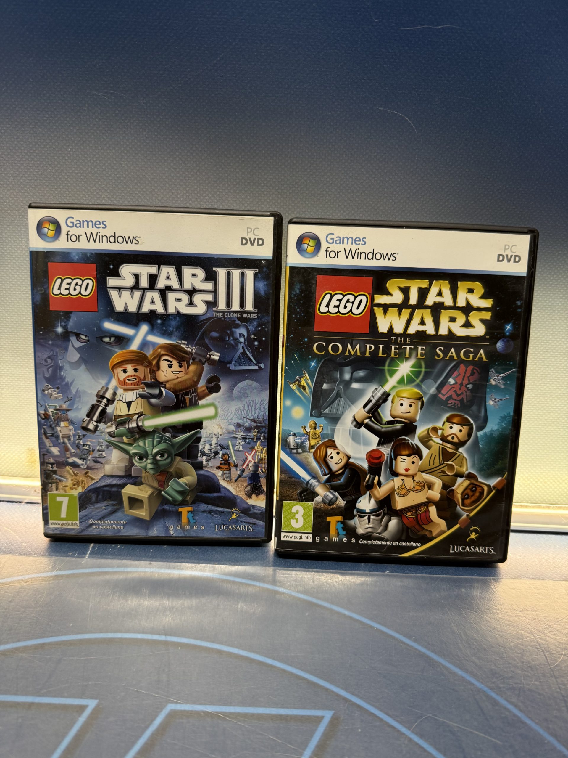 Lote de 2 videojuegos PC, Lego Star Wars