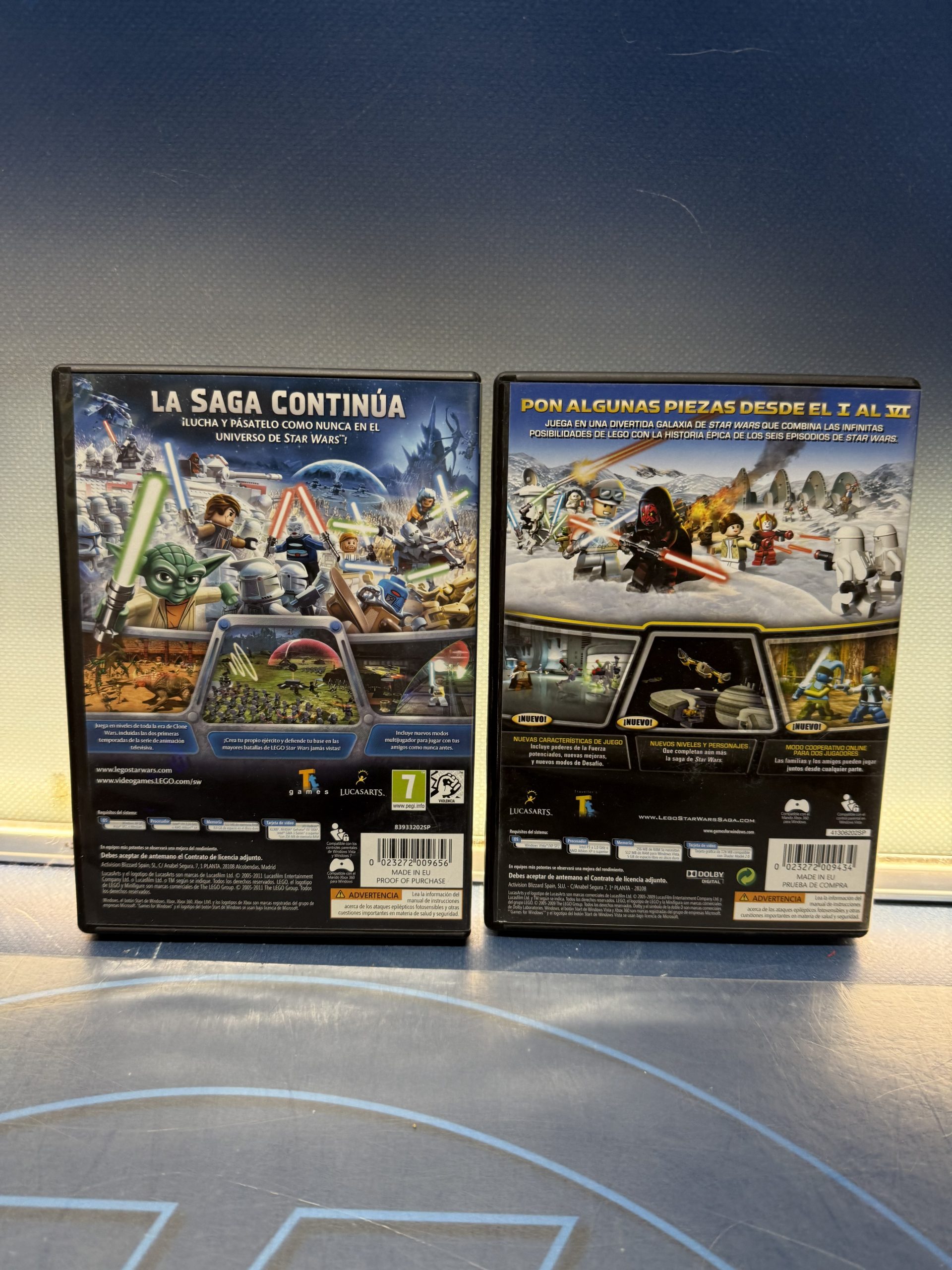 Lote de 2 videojuegos PC, Lego Star Wars - Imagen 2