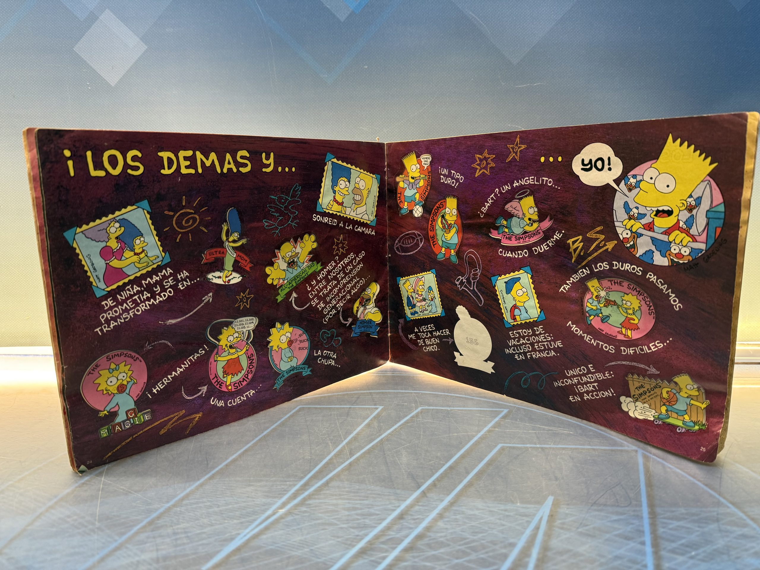 Album Los Simpsons, Incompleto, Panini Faltan 13 de 204 - Imagen 4