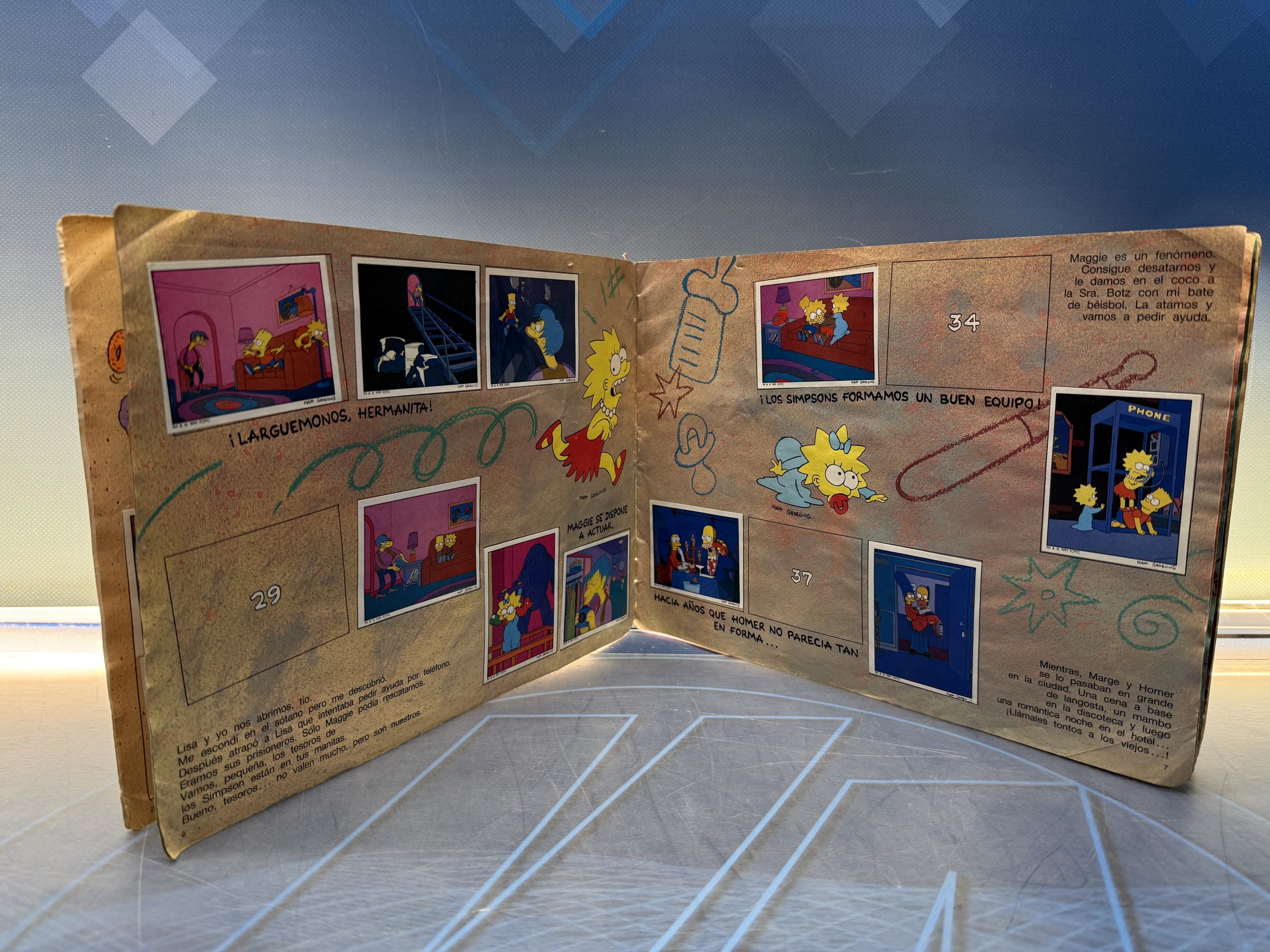 Album Los Simpsons, Incompleto, Panini Faltan 13 de 204 - Imagen 7