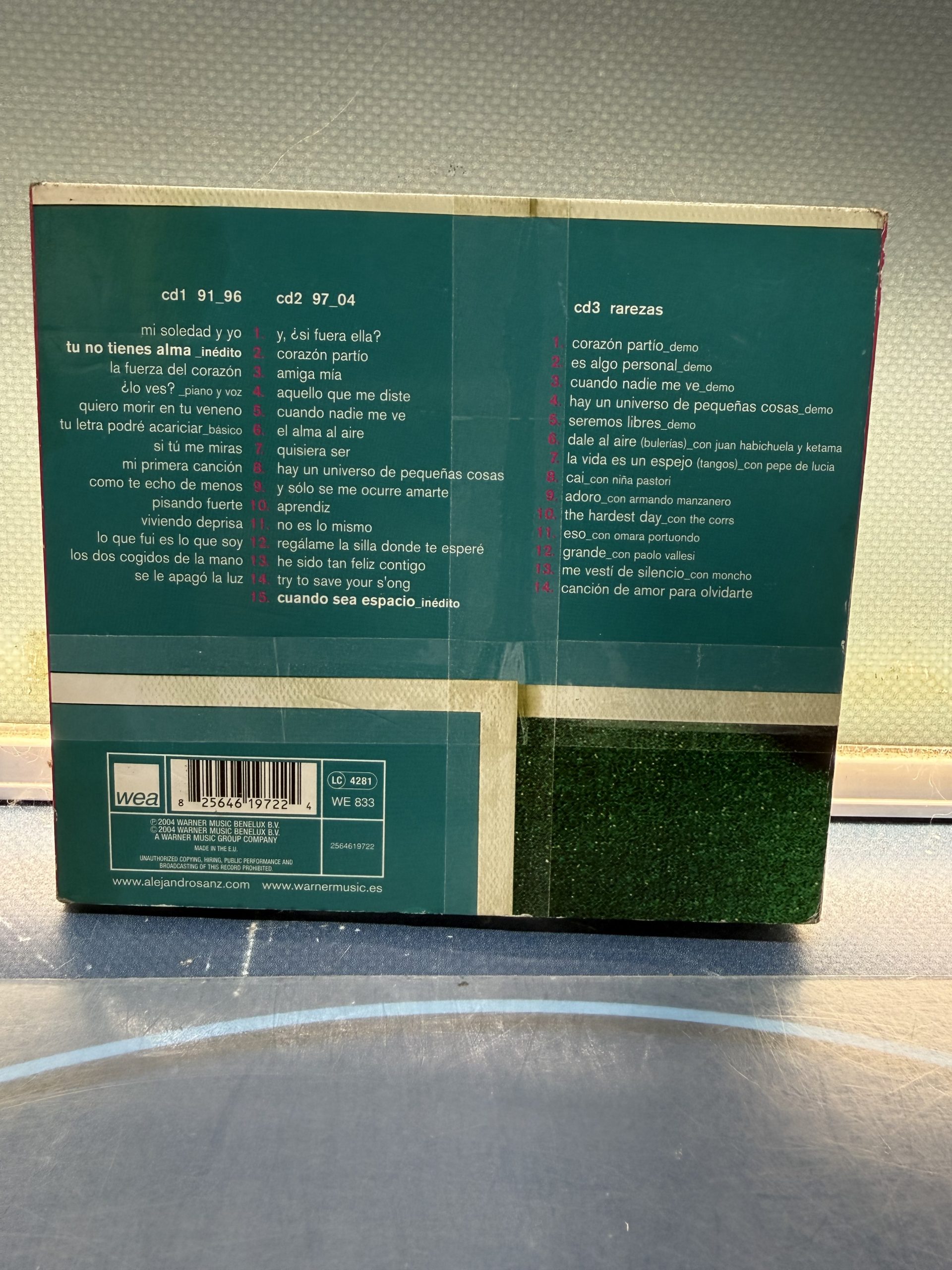 Grandes exitos Alejandro Sanz - CD de musica - Imagen 2