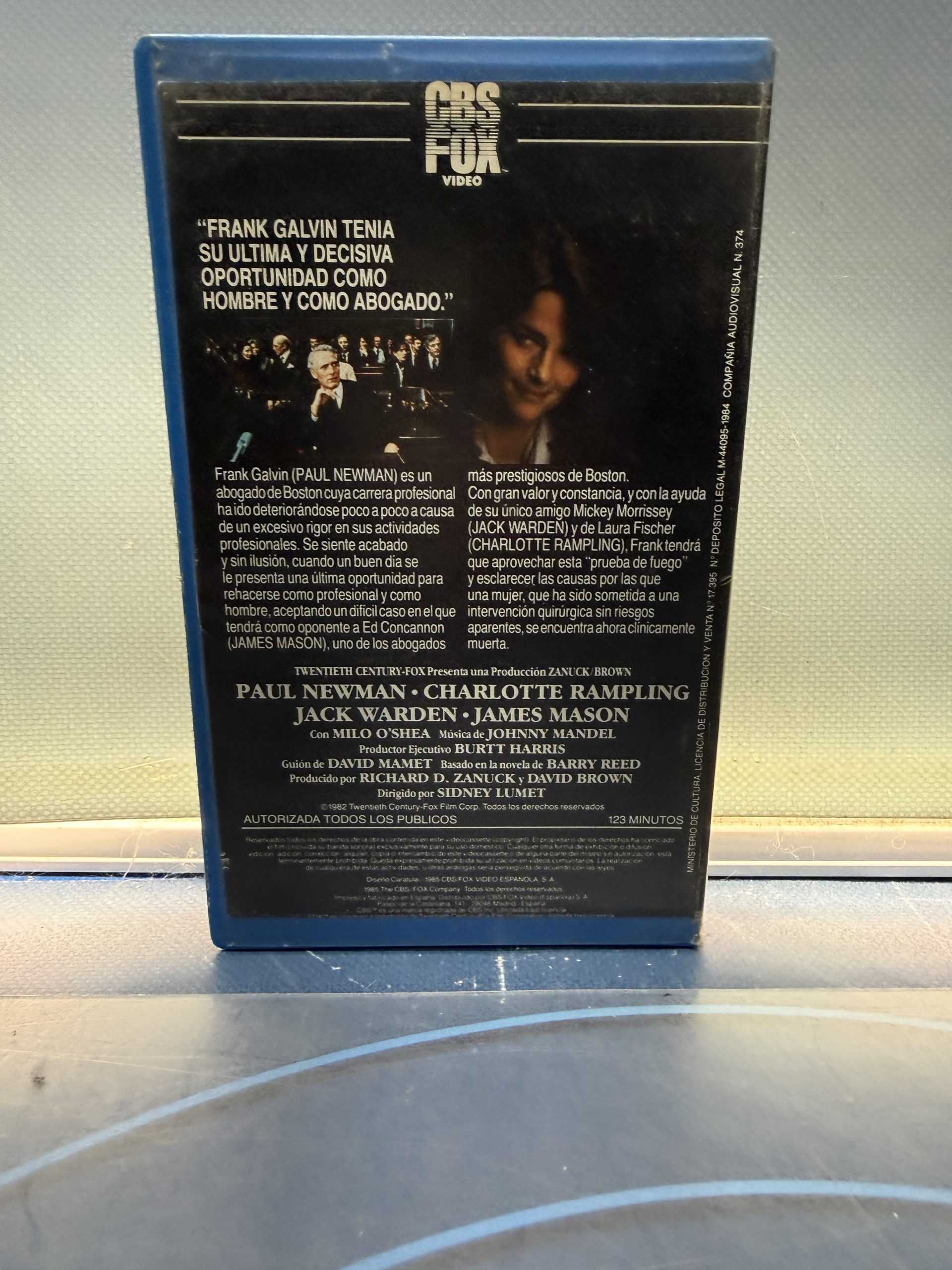 Veredicto final - VHS - Imagen 2