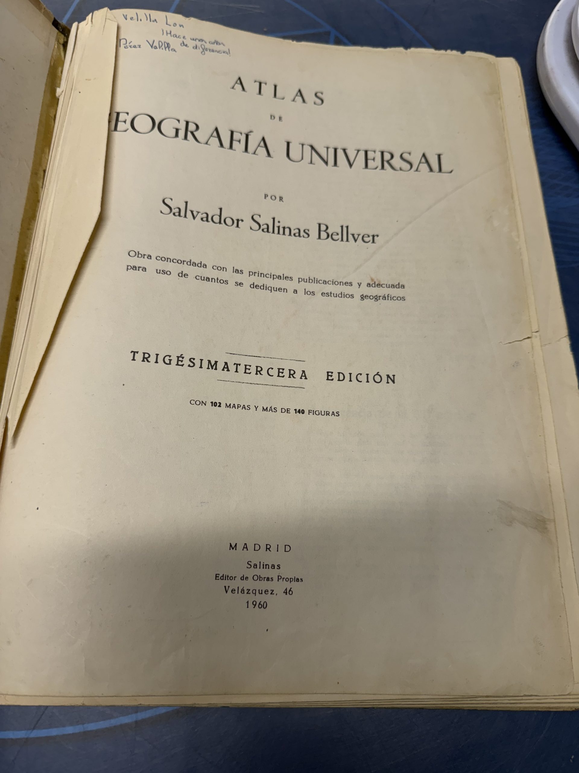 Atlas de Geografia universal, salvador salina - Libro - Imagen 3