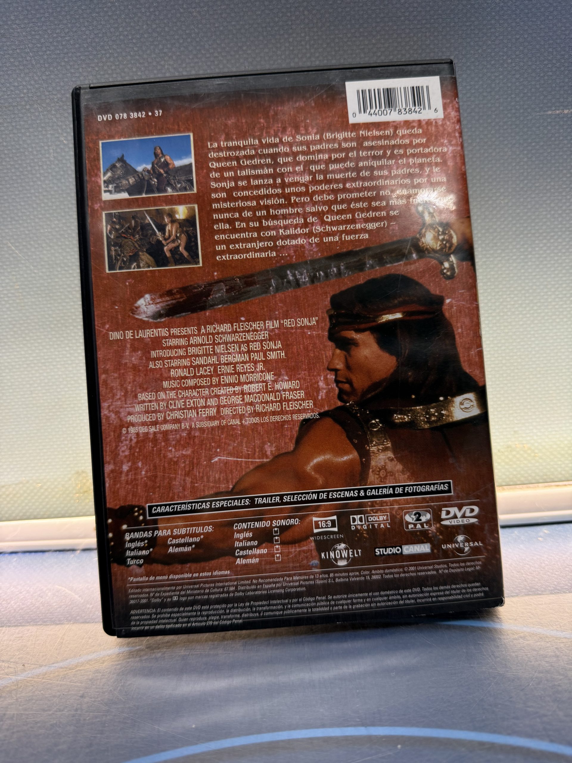 El guerrero rojo - DVD - Imagen 2