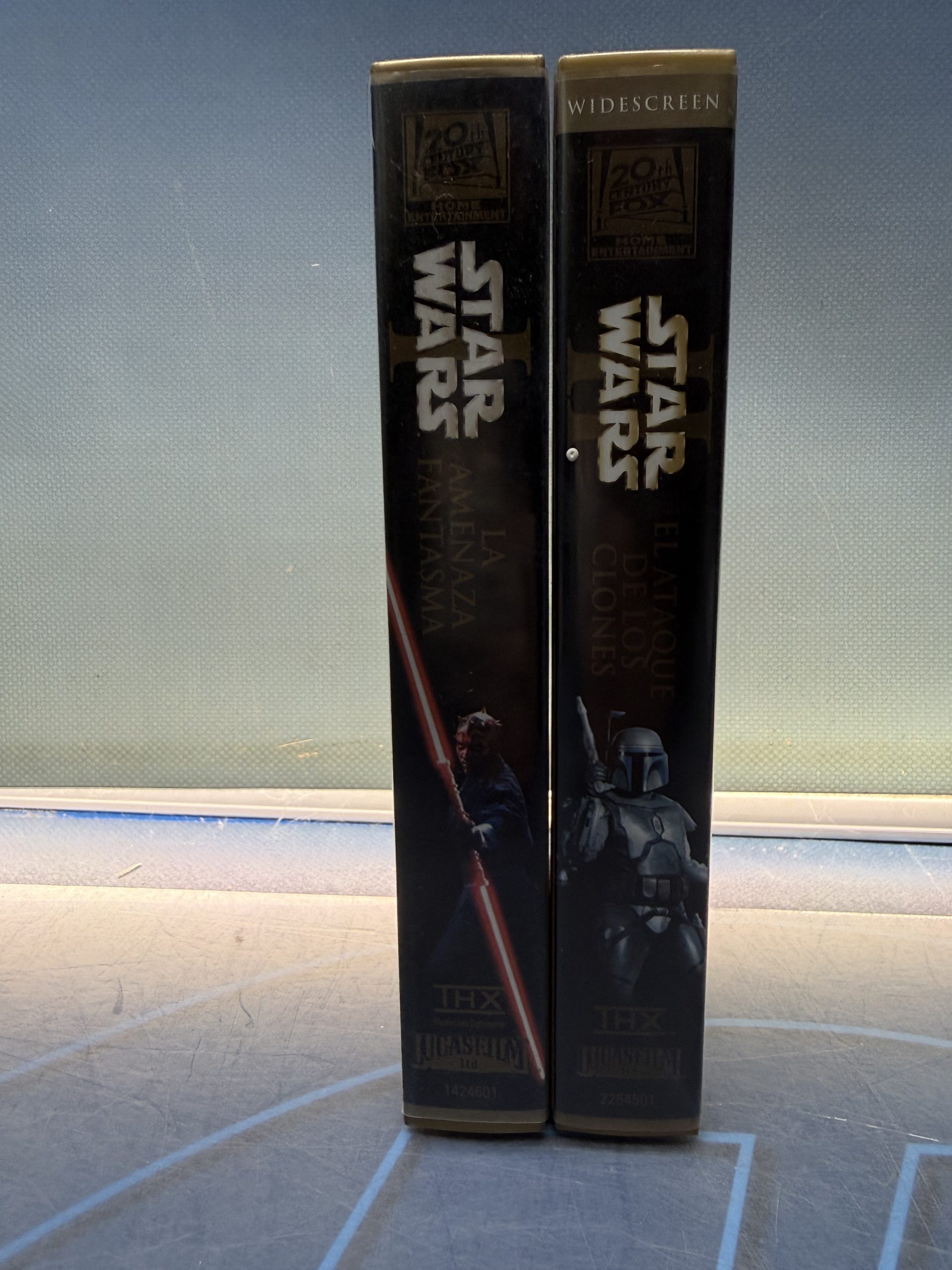 Lote 2 VHS,  Star wars, episodio I y episodio II - Imagen 6