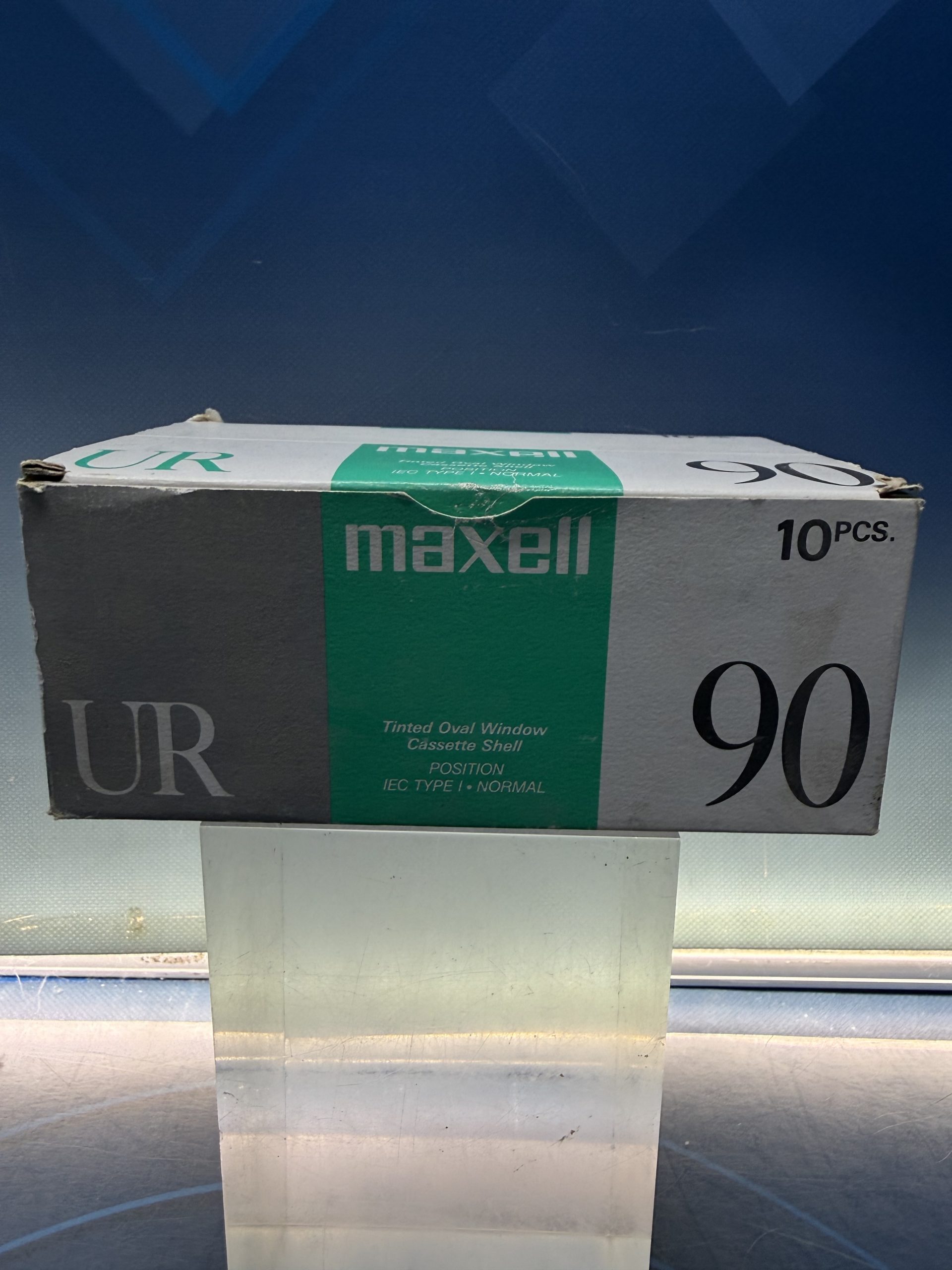 Caja 10 unidades, cinta maxell de 90 - UR - Nuevas sin uso