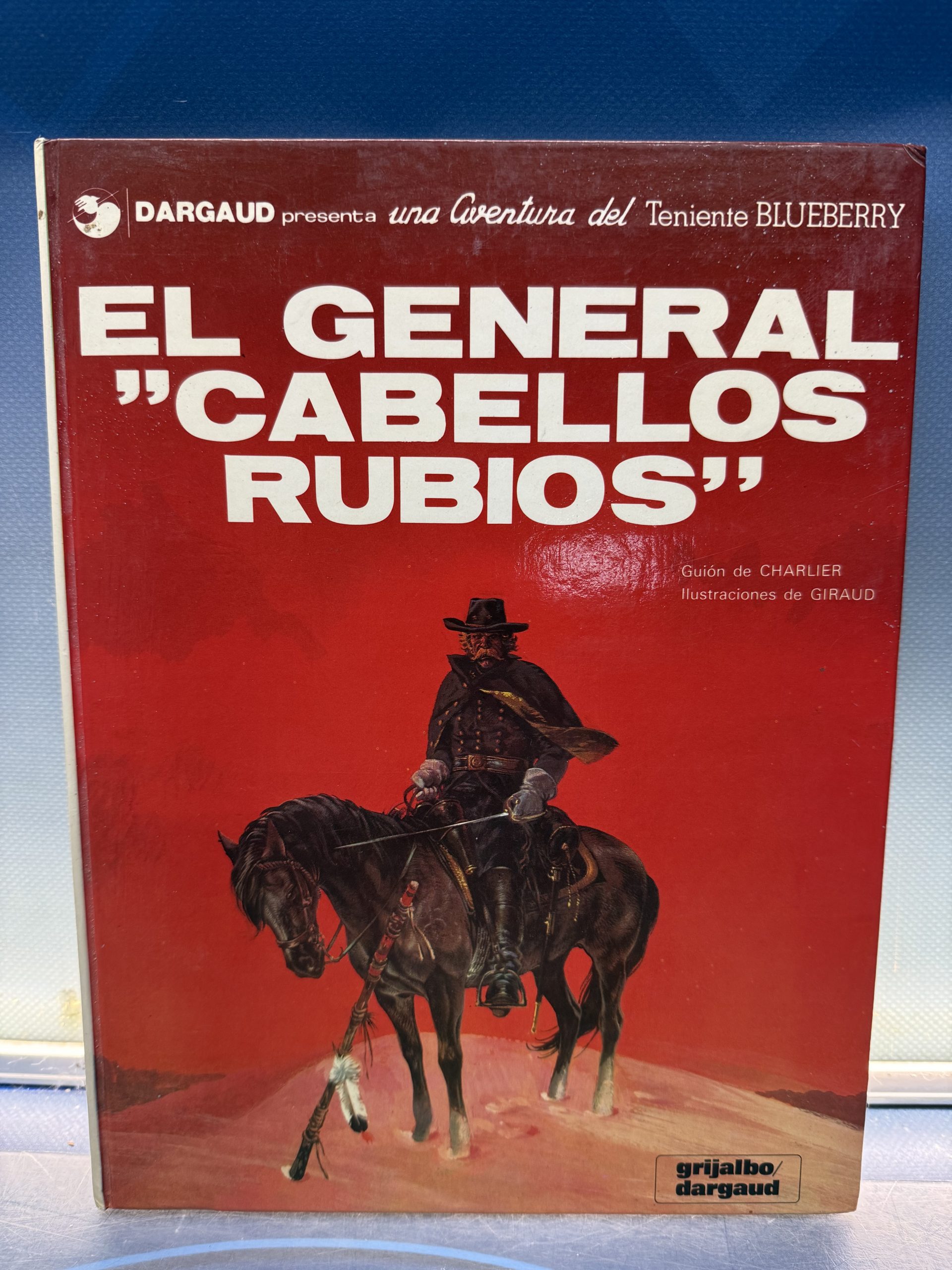 El general "Cabellos Rubios" - Comic BLueberry