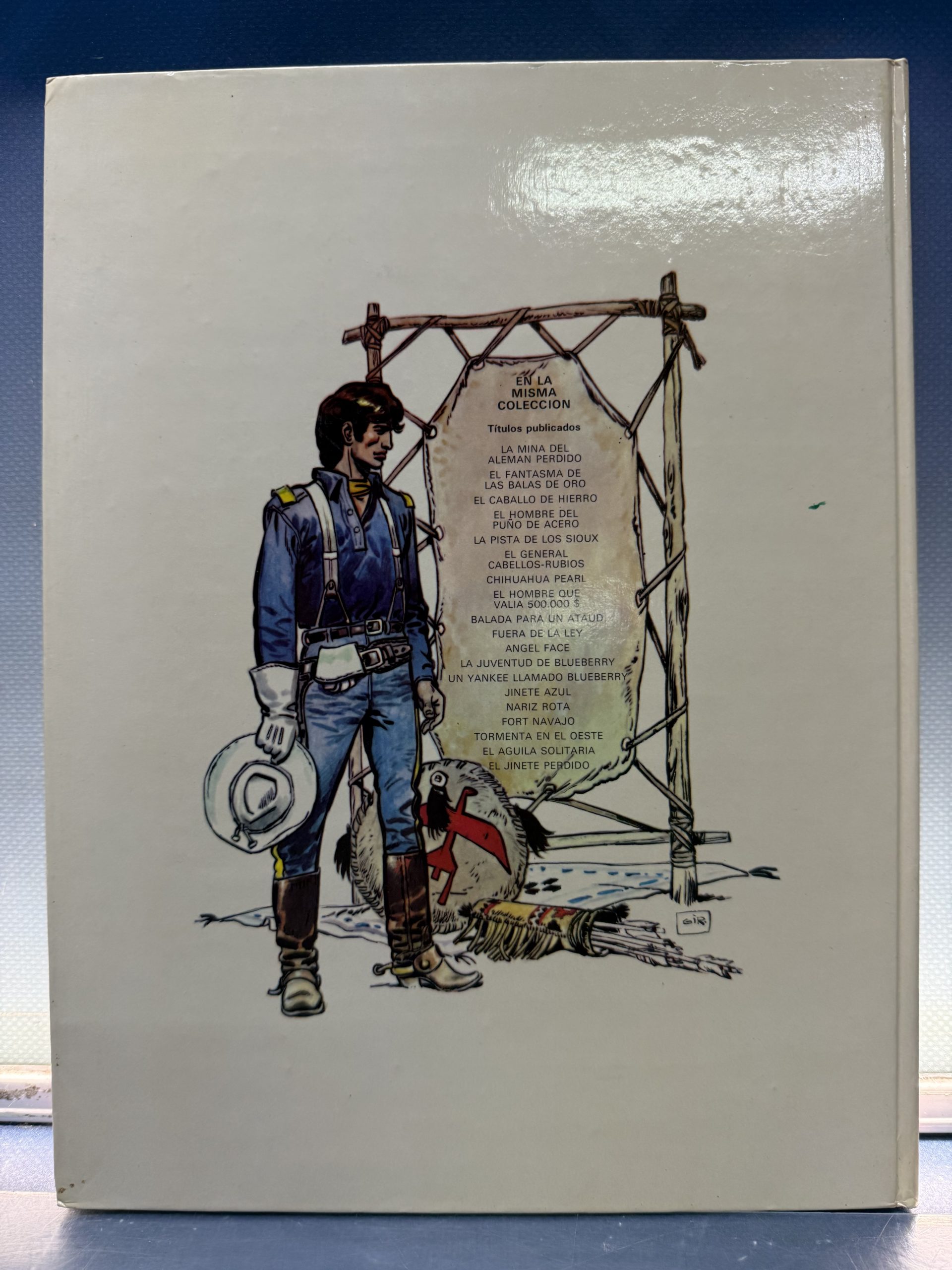 El general "Cabellos Rubios" - Comic BLueberry - Imagen 2