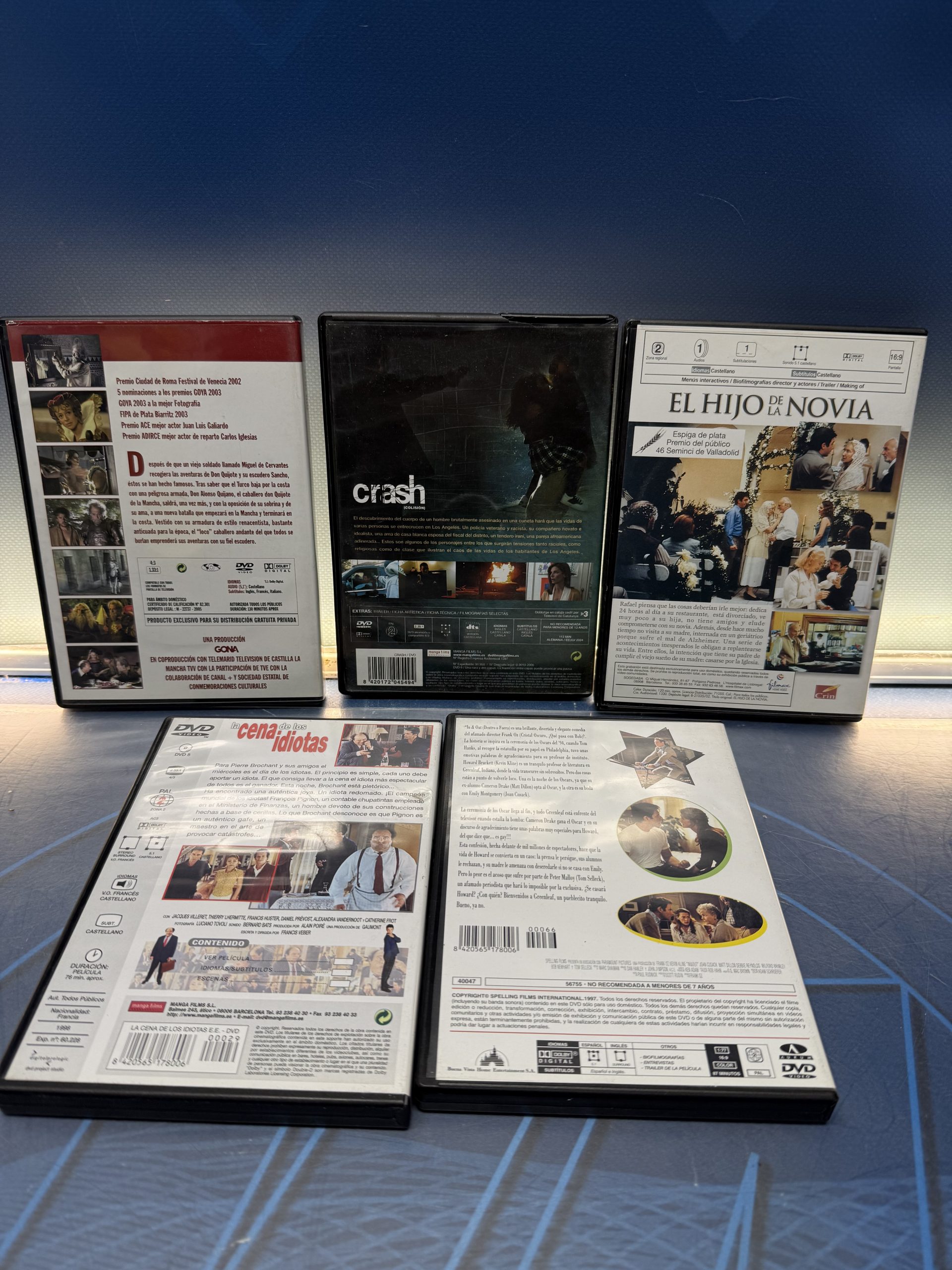 Lote 5 DVD's, observa los titulos - Imagen 2