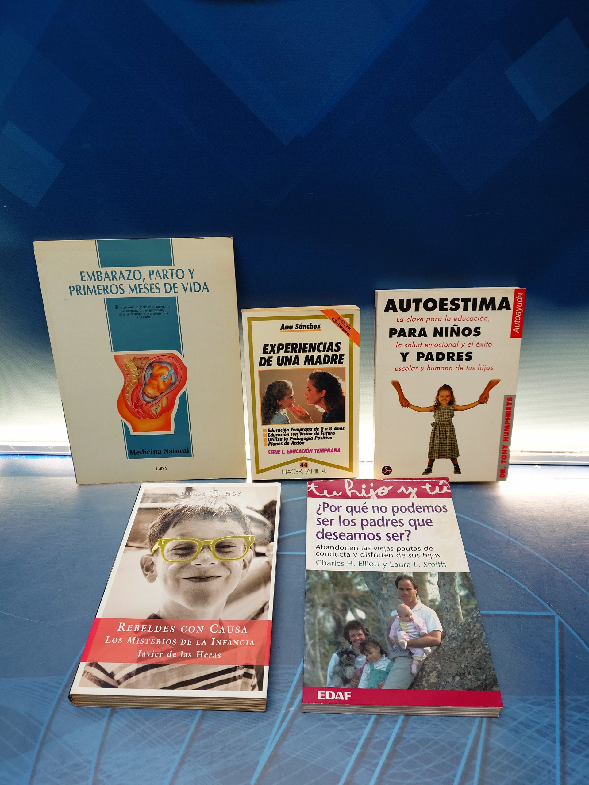 Cinco libros sobre la educación infantil y el proceso de ser madre