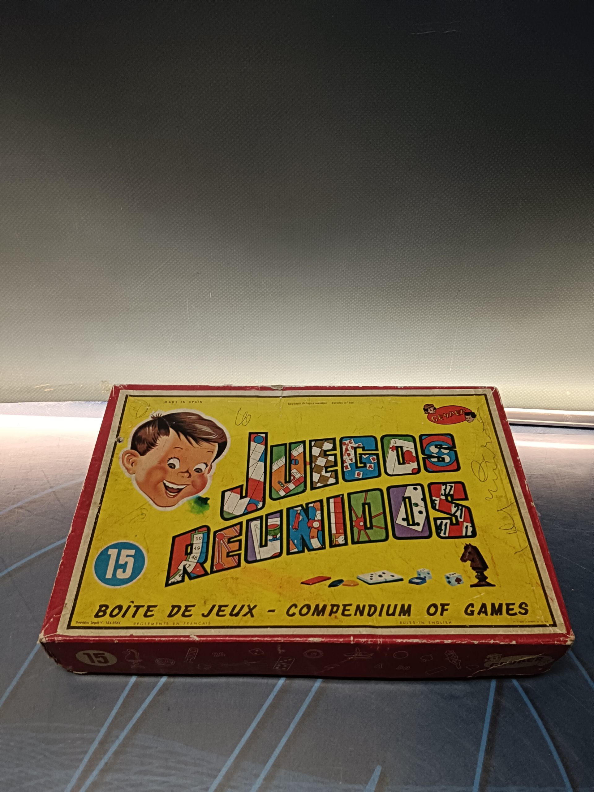 antiguo juegos reunidos geyper numero 15, competo