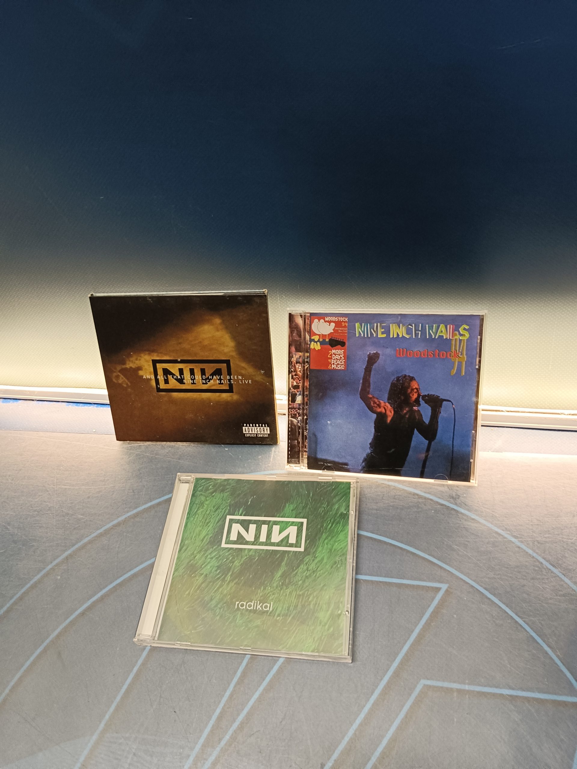 Lote - 3 CDs NIN musica nine inch nails