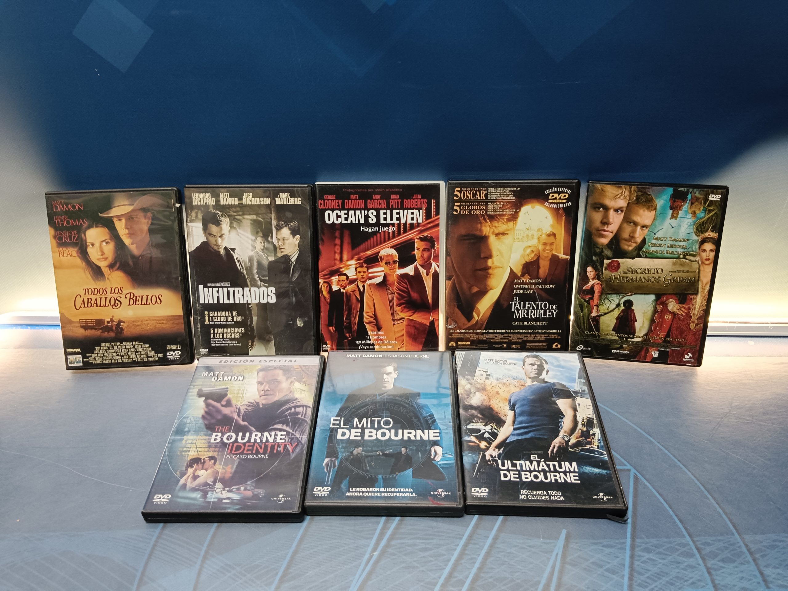 8 películas,  DVD , especial Matt Damon