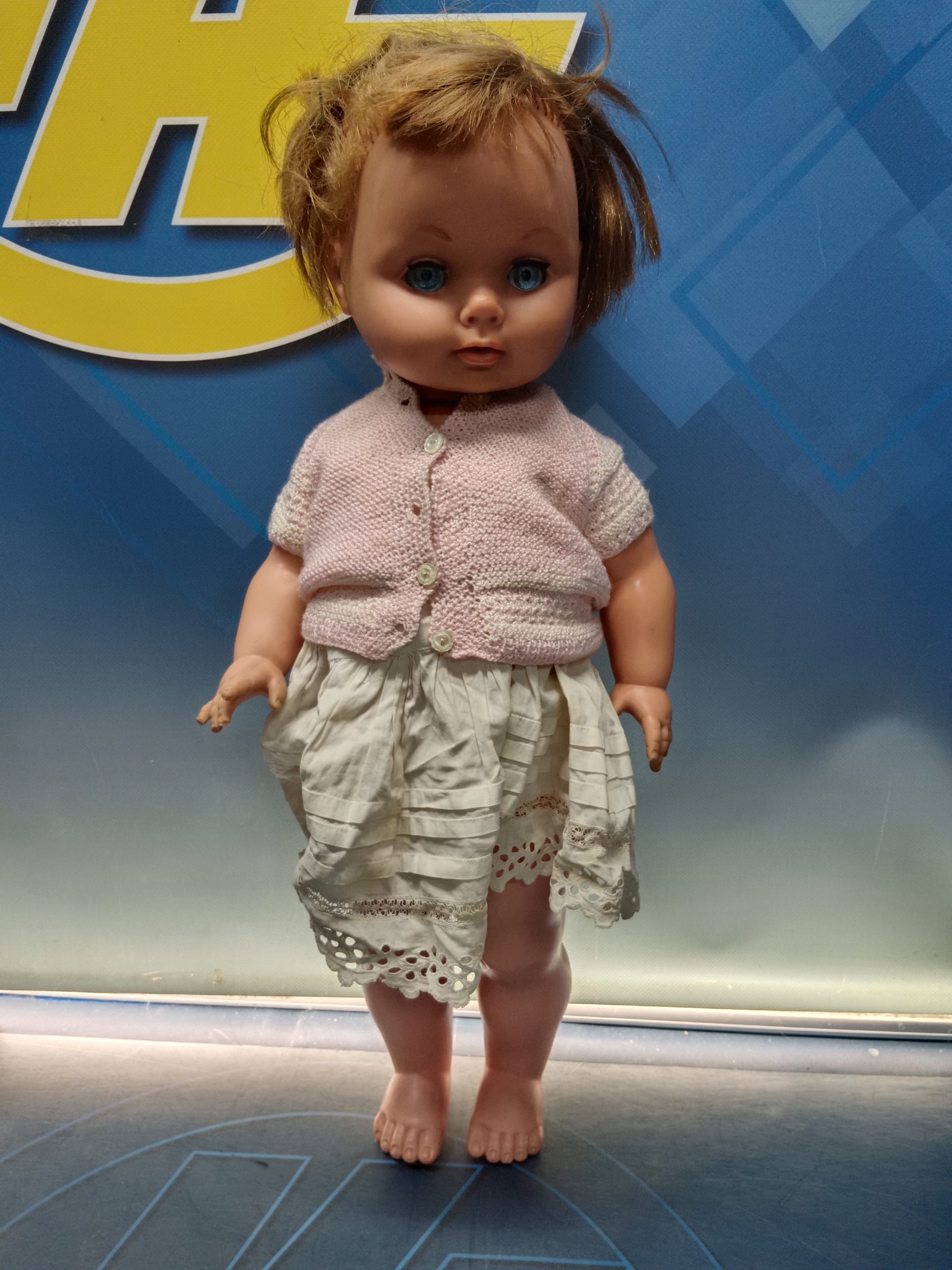 MUÑECA NOVO-GAMA BARCELONA LIC-MATTEL INC USA , sin comprobar, MADE IN SPAIN. 58 cm, en teoria habla