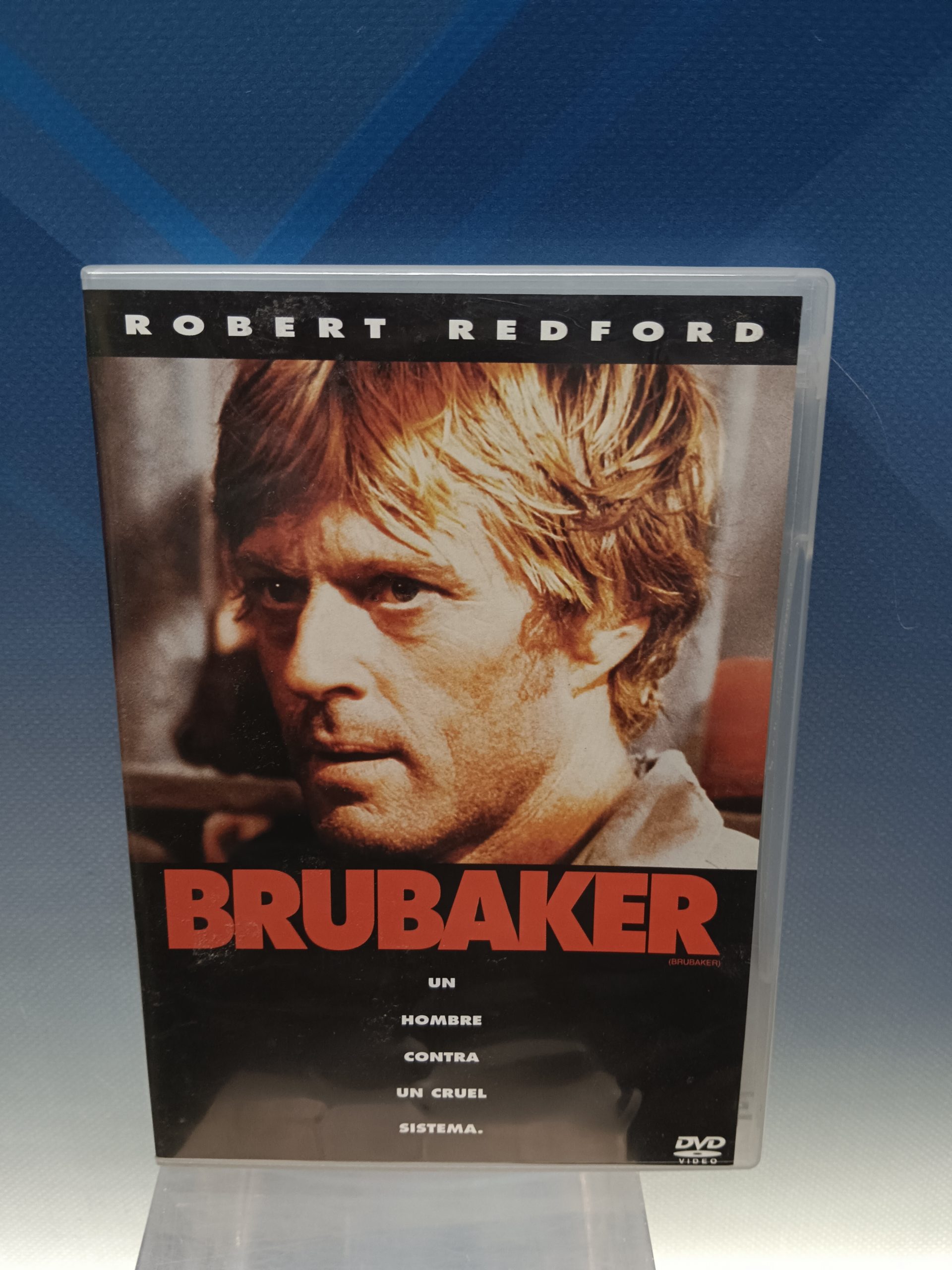 dvd, BRUBAKER. ROBERT REDFORD. buen estado