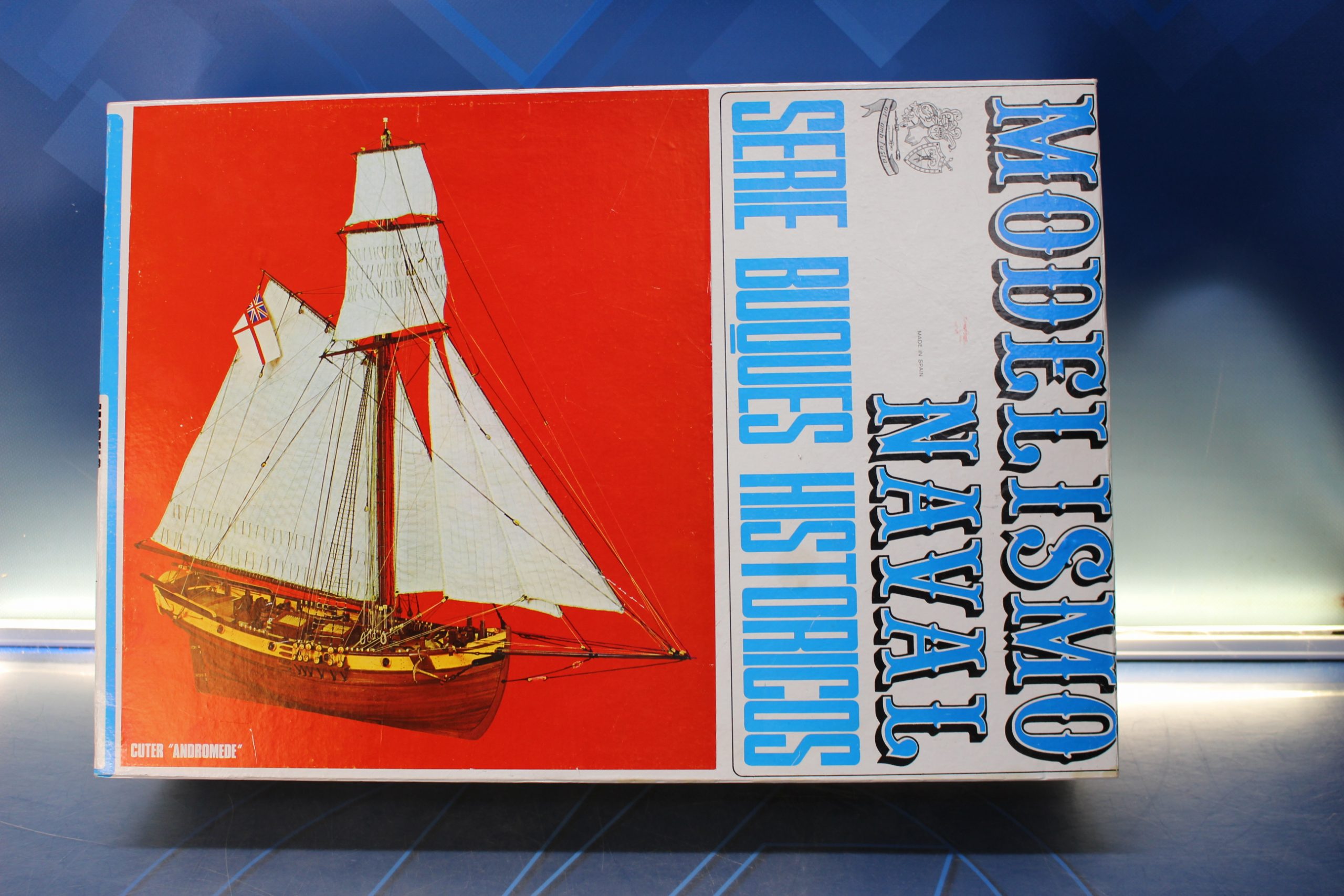 Modelismo Naval. Cutter Andromede, 1979. 1/50. Serie buques históricos. Art amb Fusta.