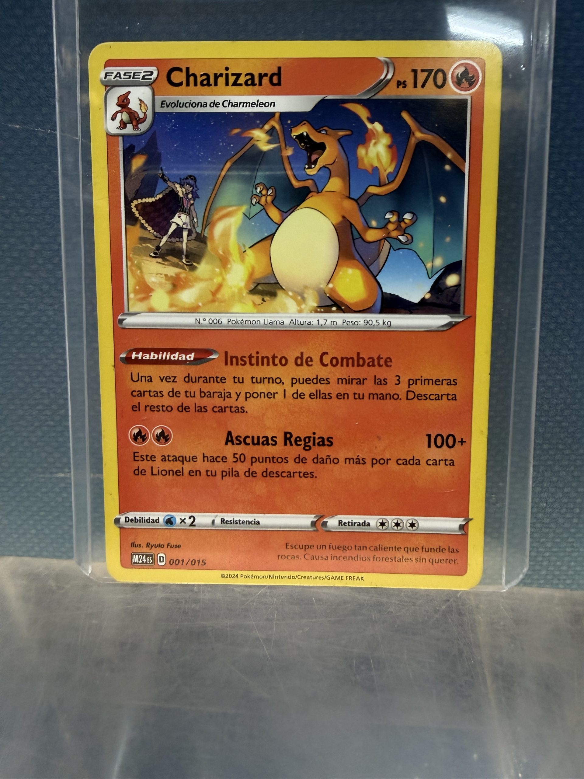 Carta Pokemon Charizard