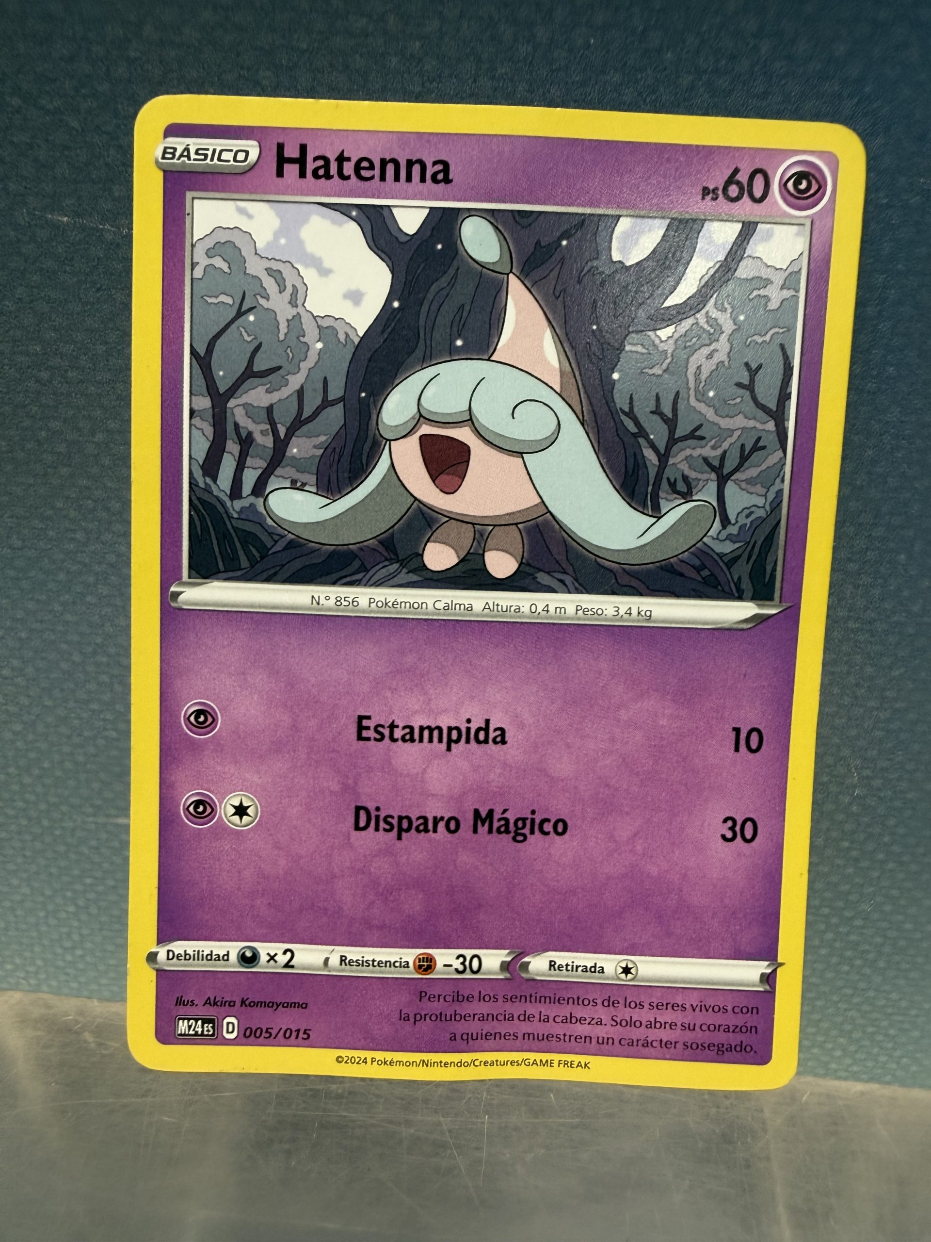Carta Pokemon Hatenna