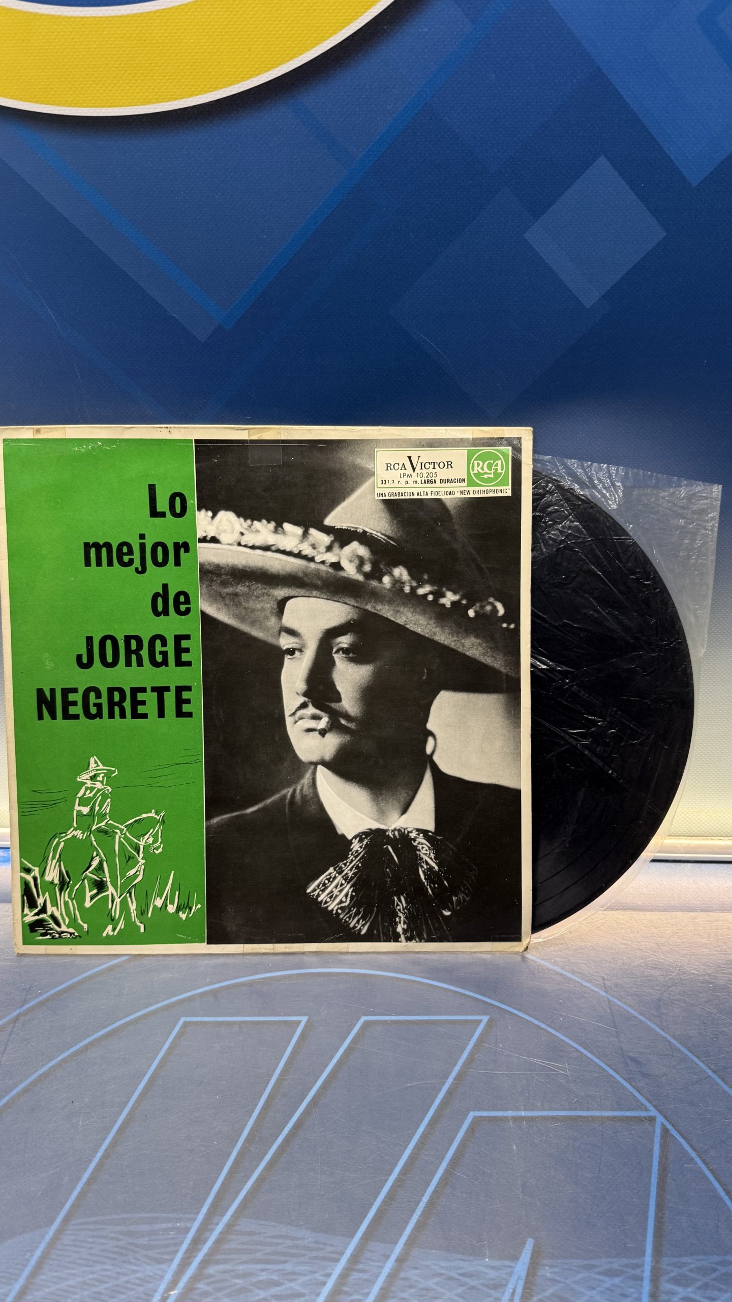 Disco LP Lo mejor de Jorge Negrete