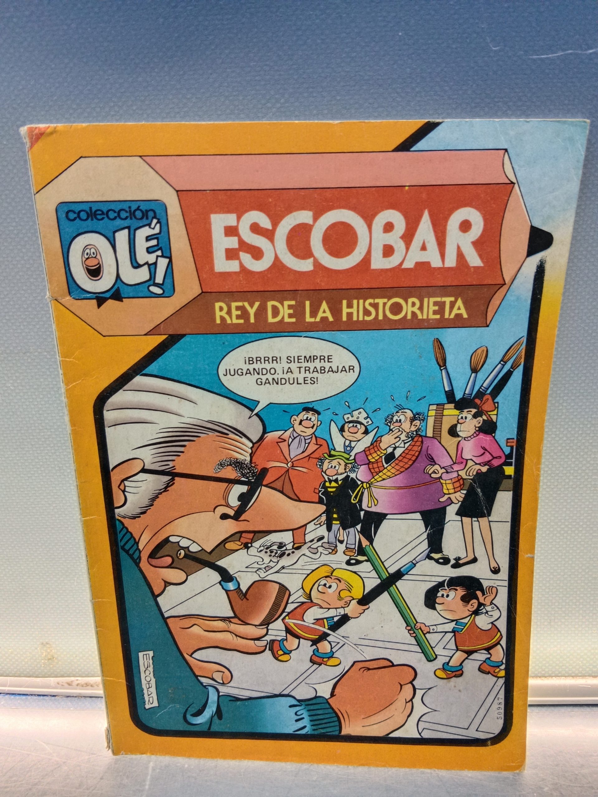 tebeo, comic, comic coleccion ole escobar rey de la historieta nº 291 editorial bruguera